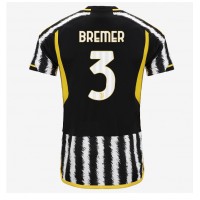 Dres Juventus Gleison Bremer #3 Domáci 2023-24 Krátky Rukáv